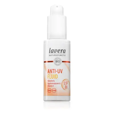 Lavera Anti-UV Fluid napozó fluid az arcra SPF 30 30 ml