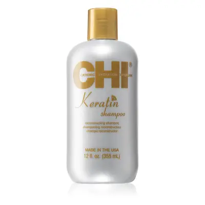 CHI Keratin keratinos sampon száraz és rakoncátlan hajra 355 ml