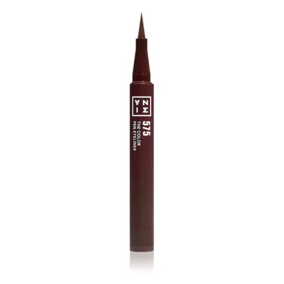 3INA The Color Pen Eyeliner Mini tartós szemfilc árnyalat 575 - Brown 0,6 ml