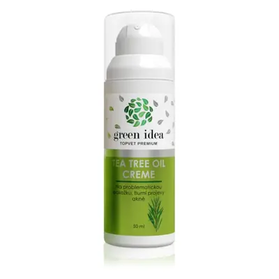 Green Idea Tea Tree Oil Creme regeneráló nappali krém problémás és pattanásos bőrre 50 ml