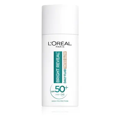 L’Oréal Paris Bright Reveal világosító tonizáló fluid a sötét foltok ellen SPF 50+ 50 ml