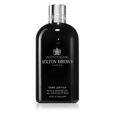 Molton Brown Dark Leather Bath & Shower Gel relaxáló fürdő- és tusoló gél 300 ml