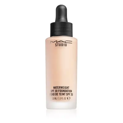 MAC Cosmetics Studio Waterweight SPF 30 Foundation könnyű hidratáló alapozó SPF 30 árnyalat NW 1