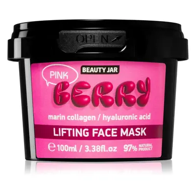 Beauty Jar Berry Pink feszesítő arcmaszk 100 ml