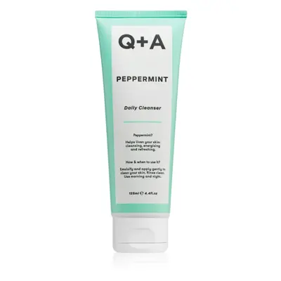 Q+A Peppermint hidratáló tisztító gél borsmentával 125 ml