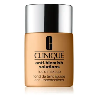 Clinique Anti-Blemish Solutions™ Liquid Makeup fedő hatású alapozó az aknéra hajlamos zsíros bőr