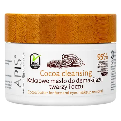 Apis Natural Cosmetics Cocoa Cleansing szemfestékoldó emulzió kakaóvajjal 40 g