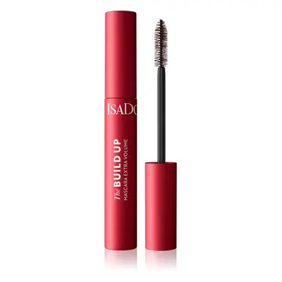 IsaDora Build Up Mascara Extra Volume extra dúsító szempillaspirál árnyalat 02 Dark Brown 10 ml