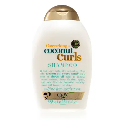 OGX Coconut Curls sampon a hullámos és göndör hajra 385 ml