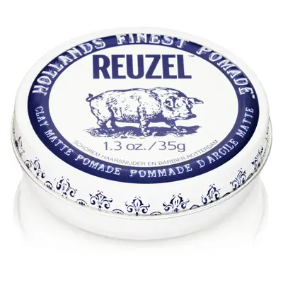 Reuzel Hollands Finest Pomade Clay modellező agyag matt hatással 35 g