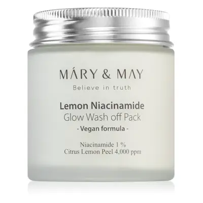 MARY & MAY Lemon Niacinamid hidratáló és világosító maszk 125 g