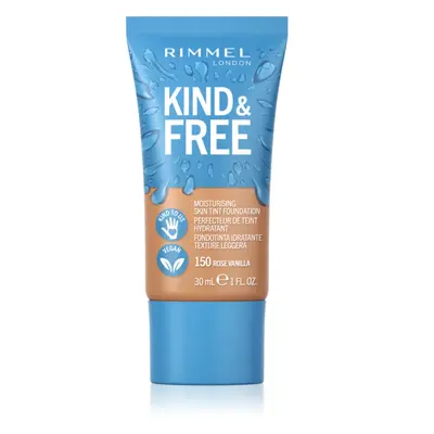 Rimmel Kind & Free könnyű hidratáló alapozó árnyalat 150 Rose Vanilla 30 ml