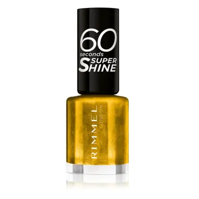 Rimmel 60 Seconds Super Shine körömlakk árnyalat 831 Oh My Gold! 8 ml