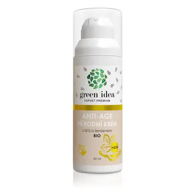 Green Idea Antiage natural cream with Q10 and ginseng krém érett bőrre 50 ml