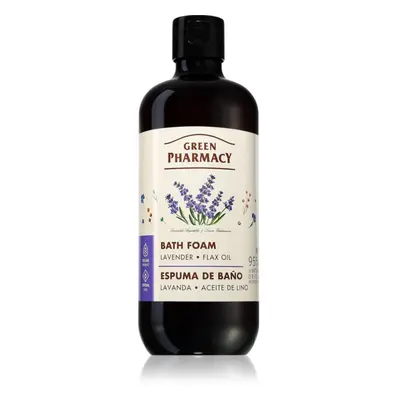 Green Pharmacy Lavender & Linseed Oil Bath Foam habfürdő levendulával 500 ml