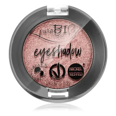 puroBIO Cosmetics Compact Eyeshadows szemhéjfesték árnyalat 25 Pink 2,5 g