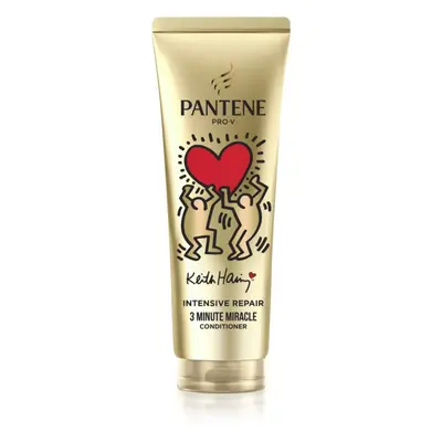 Pantene 3 Minute Miracle Keith Haring intenzív kondicionáló a károsult hajra 220 ml