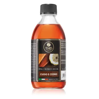 THD Ricarica Cuoio E Cedro Aroma diffúzor töltet 300 ml