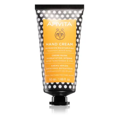 Apivita Hand Care Hand Cream Honey Rich texture hidratáló kézkrém mézzel 50 ml