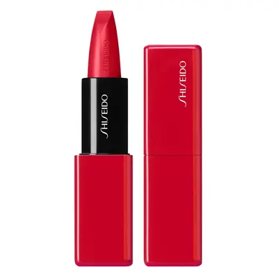 Shiseido Makeup Technosatin gel lipstick selyem rúzs árnyalat 416 Red Shift 4 g