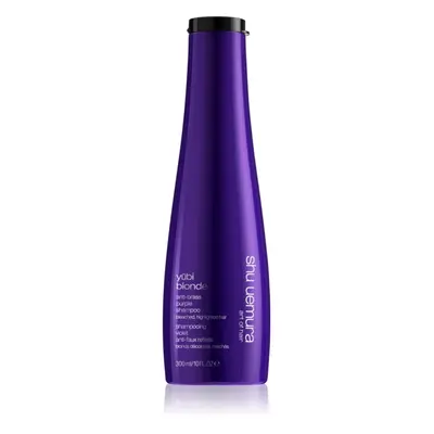 Shu Uemura Yūbi Blonde lila sampon semlegesíti a sárgás tónusokat 300 ml