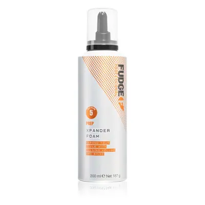 Fudge Prep Xpander Foam hajformázó hab dús és fényes hajért 200 ml