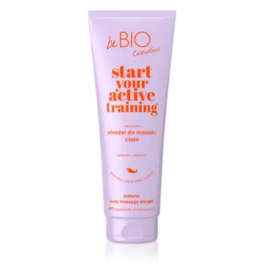 beBIO Start Your Active Training regeneráló masszázsolaj 250 ml