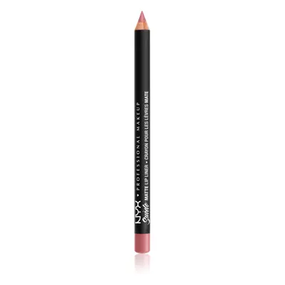 NYX Professional Makeup Suede Matte Lip Liner Matt ajakceruza árnyalat 09 Tea & Cookies 1 g