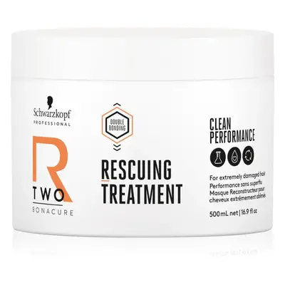 Schwarzkopf Professional Bonacure R-TWO Rescuing Treatment haj maszk a nagyon károsult hajra 500