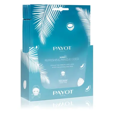 Payot Sunny Masque Après-Soleil frissítő és nyugtató maszk napozás után 10 db