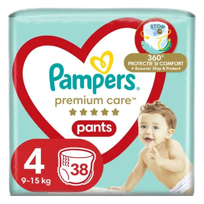 Pampers Premium Care Pants Maxi Size 4 eldobható nadrágpelenkák 9-15 kg 38 db