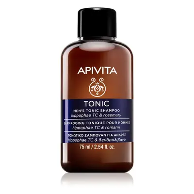 Apivita Men's Tonic Shampoo Rosemary hajhullás elleni sampon 75 ml