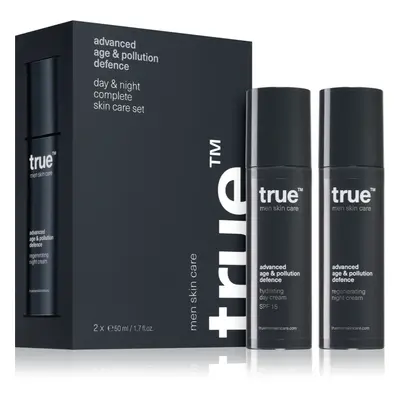 true men skin care Day & night complete skin care set arcápoló szett Nappali és éjjeli ápolás ur