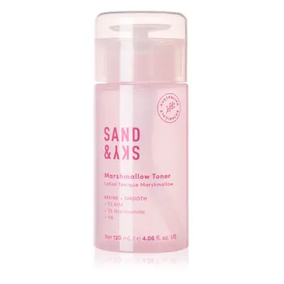 Sand & Sky The Essentials Marshmallow Toner gyengéd bőrhámlasztó tonik a bőr felszínének megújít