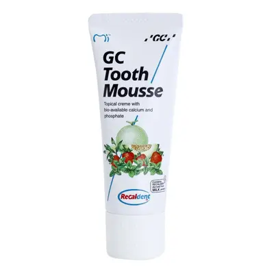 GC Tooth Mousse ásványfeltöltő védőkrém az érzékeny fogakra fluoridmentes íz Melon 35 ml