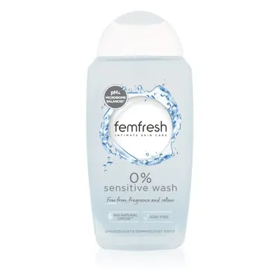 Femfresh Sensitive tisztító emulzió intim higiéniára parfümmentes 250 ml