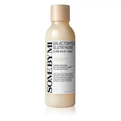 Some By Mi Galactomyces Glutathione Glow Milky Toner nyugtató és hidratáló tonik az élénk bőrért