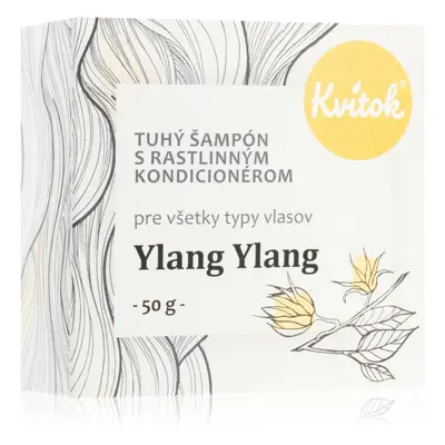 Kvitok Ylang Ylang szilárd sampon szőke hajra 50 g