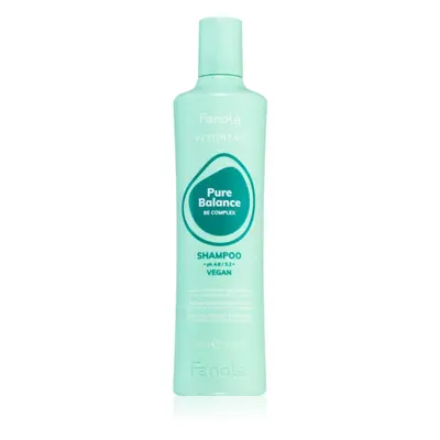 Fanola Vitamins Pure Balance Shampoo tisztító sampon zsíros korpa ellen 350 ml