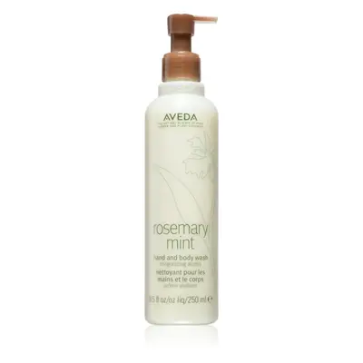 Aveda Rosemary Mint Hand and Body Wash finom szappan kézre és testre 250 ml