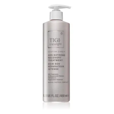 TIGI Copyright SOS regeneráló és helyreállító maszk sérült, vegyileg kezelt hajra 450 ml