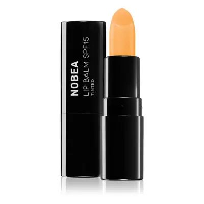 NOBEA Day-to-Day Lip Balm SPF 15 Tinted ajakbalzsam SPF 15 #L01 Honey Peach 4 g