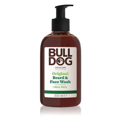 Bulldog Original Beard & Face Wash tisztító gél uraknak 2 az 1-ben 300 ml