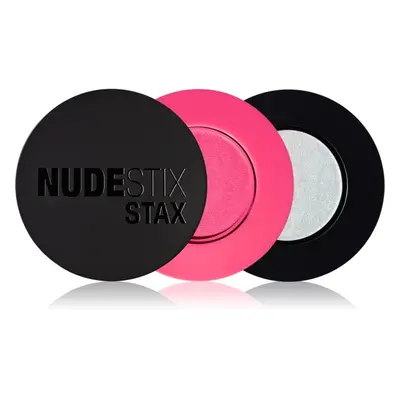 Nudestix Stax Set multifunkcionális smink a szemre, az ajkakra és az arcra árnyalat Pinkglow 2x2