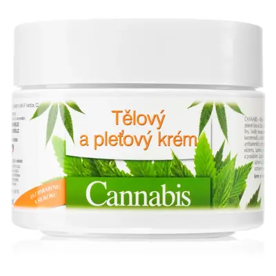 Bione Cosmetics Cannabis arckrém az egész családnak 260 ml