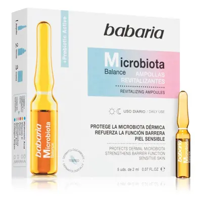 Babaria Microbiota Balance revitalizáló szérum ampullákban 5x2 ml