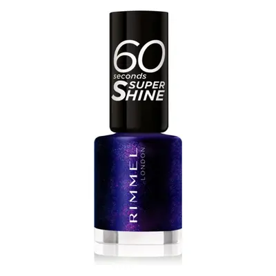 Rimmel 60 Seconds Super Shine körömlakk árnyalat 563 Midnight Rush 8 ml