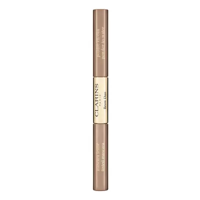 Clarins Brow Duo szemöldökformázó szett a formáért és a fixálásért árnyalat 02 - Auburn 2,8 g