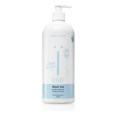 Naif Baby & Kids Wash Gel tisztító gél gyerekeknek és csecsemőknek testre és arcra 700 ml