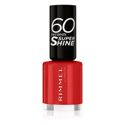 Rimmel 60 Seconds Super Shine körömlakk árnyalat 430 Coralicious 8 ml